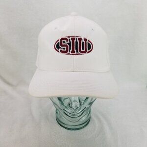 ✅Southern Illinois University SIU Salukis White Snapback OSFA Top Of The World